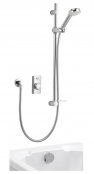 Aqualisa Visage Digital Divert Concealed Shower with Overflow Bath Filler
