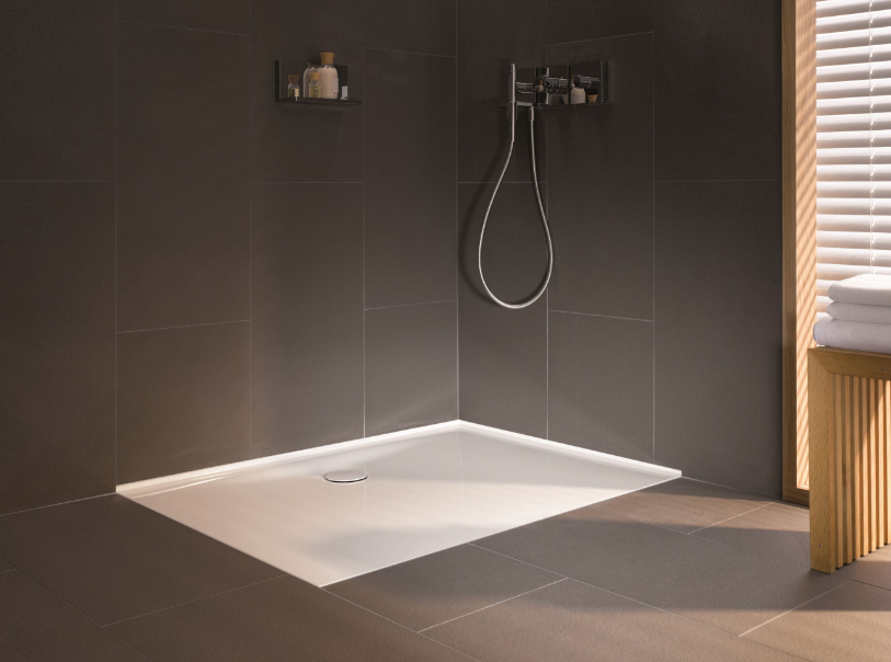 bette floor side 1600 x 900mm rectangular shower tray